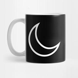 Silver Crescent Mug